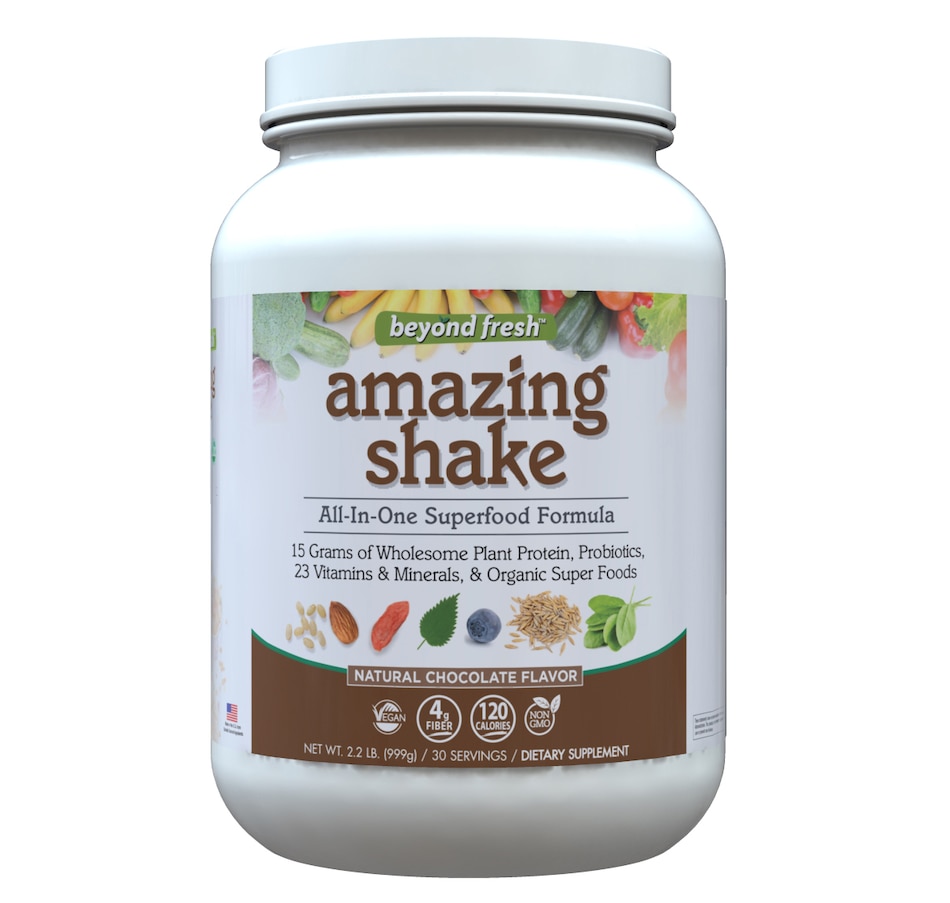 Image 475357_CHO.jpg, Product 475-357 / Price $104.98, Beyond Fresh Amazing Shake - 30 Servings from Heather Thomson Superfoods on TSC.ca's Health & Fitness department