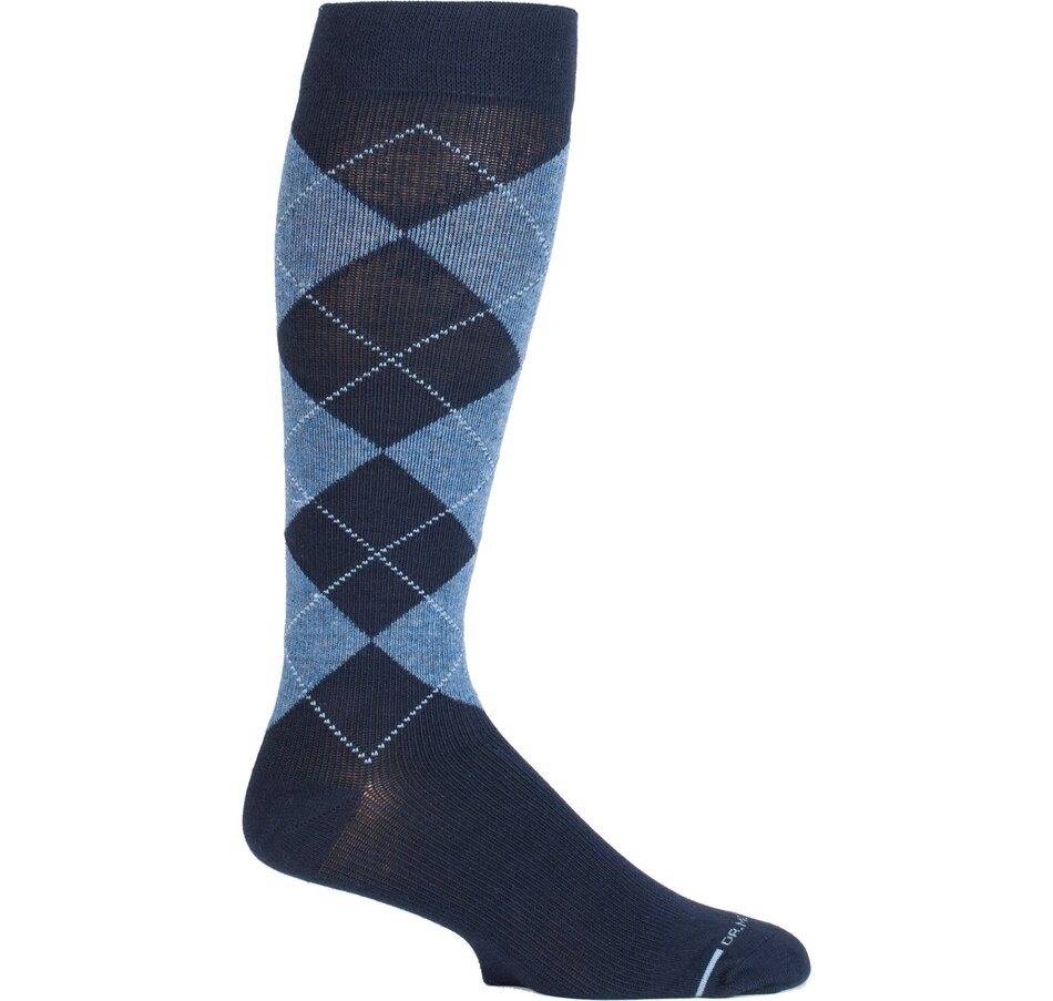 Image 475460_NVY.jpg, Product 475-460 / Price $20.99, Dr. Motion Mens Argyle Compression Sock from Dr. Motion on TSC.ca's Fashion department