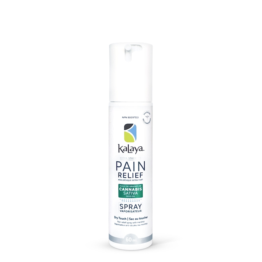 Image 475645.jpg, Product 475-645 / Price $19.00, KaLaya Extra Strength Pain Relief Spray with Cannabis Sativa Seed Oil from KaLaya on TSC.ca's Health & Fitness department