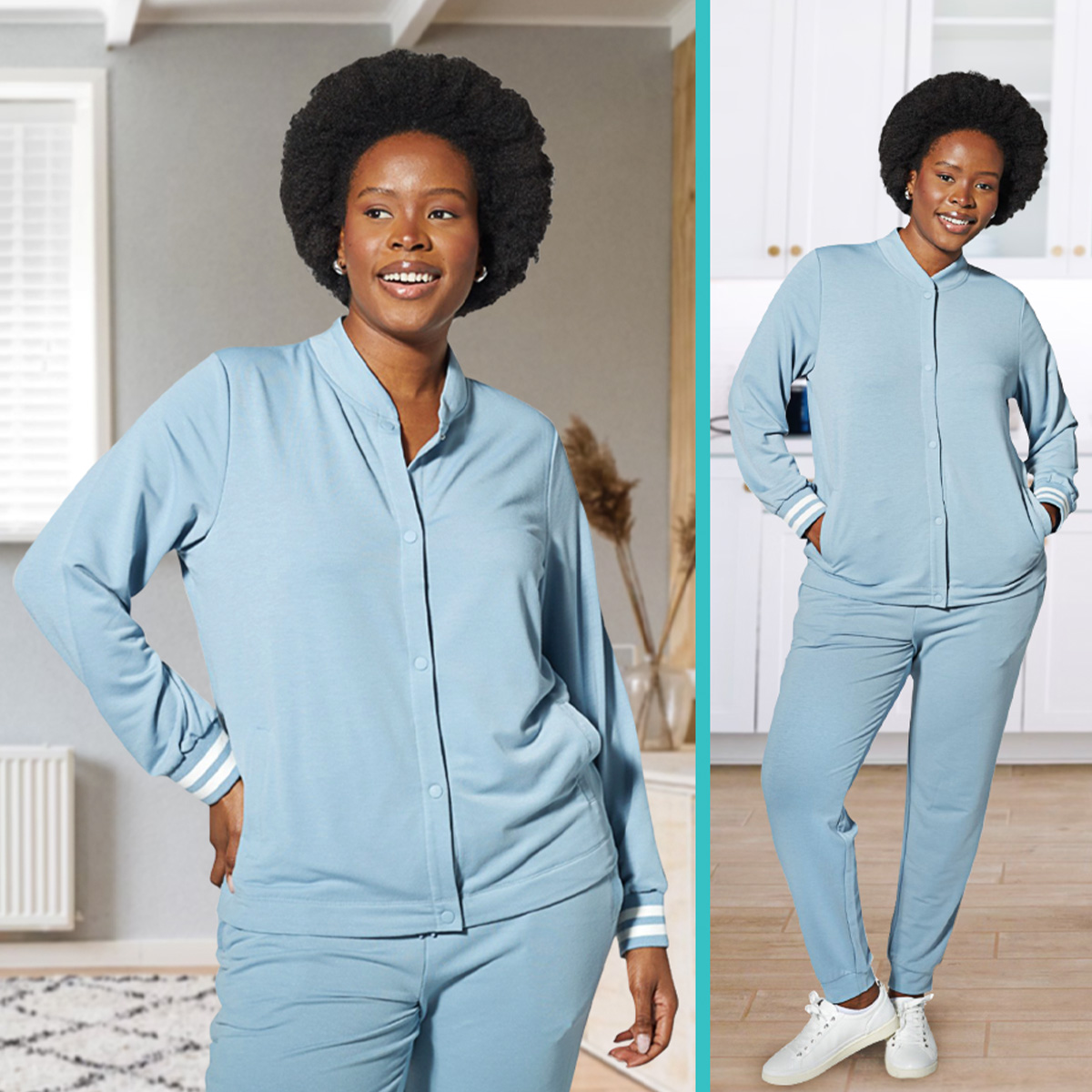 Cuddl Duds Lightweight Comfort Bomber Cardigan - TSC.ca