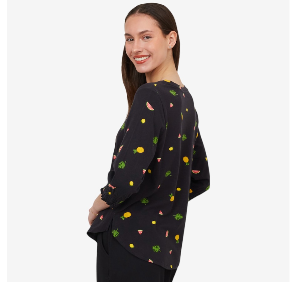 Image 476001_ALTMORE2.jpg, Product 476-001 / Price $14.33, Cuddl Duds Cottonwear+ Dose Of Sunshine Tee from Cuddl Duds on TSC.ca's Fashion department