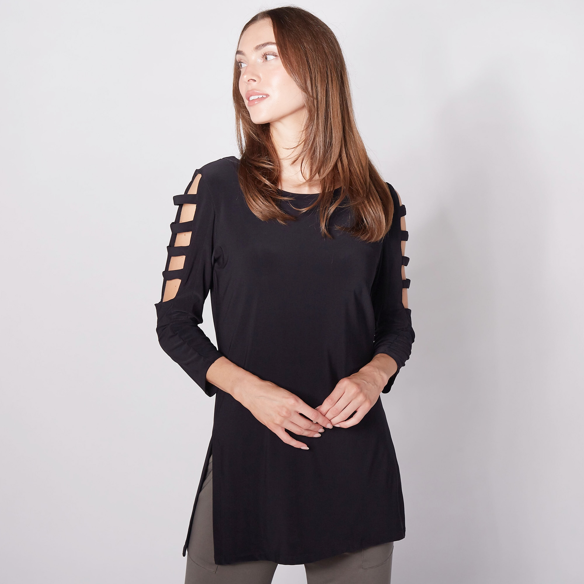 トップス TU ES MONTRESOIR CUT-OFFLONG SLEEVE TOP Meetrendi Women Sexy Off Shoulder Top Slim Fit Long Sleeve