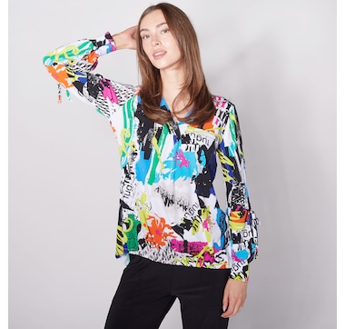 Product 476-011 / Price $31.88 , Marallis Relaxed Top With Sleeve Ties