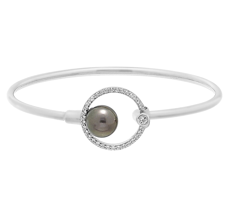 tsc.ca - Imperial Pearls Sterling Silver 9-10mm Tahitian Cultured Pearl ...