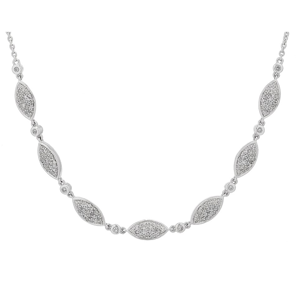 Jewellery Necklaces & Pendants Necklaces 10K White Gold 0.33ctw