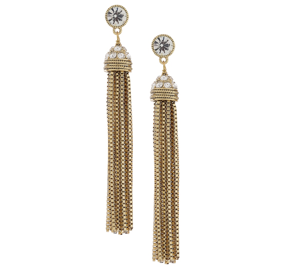 Jewellery - Earrings - Drop Earrings - Heidi Daus Skinny Tassel ...