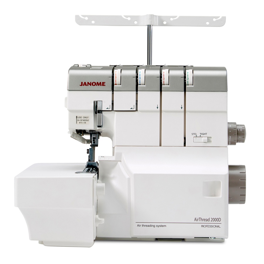 Image 477532_ALTMORE5.jpg, Product 477-532 / Price $2,229.00, Janome AirThread 2000D Serger from Janome on TSC.ca's Home & Garden department