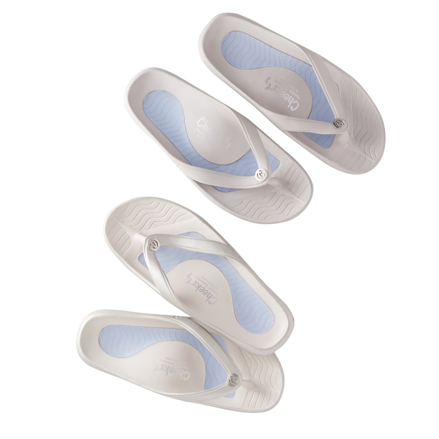 Image 477692_SNDWT.jpg, Product 477-692 / Price $19.33, Tony Little Cheeks 2-Pack Health Sandals with Gel Footbeds from Tony Little on TSC.ca's Shoes department