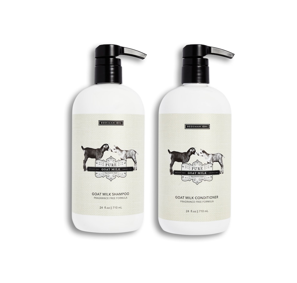 Image 477942_PURMK.jpg, Product 477-942 / Price $120.00, Beekman 1802 Supersize Goat Milk Shampoo & Conditioner Set from Beekman 1802 on TSC.ca's Beauty department