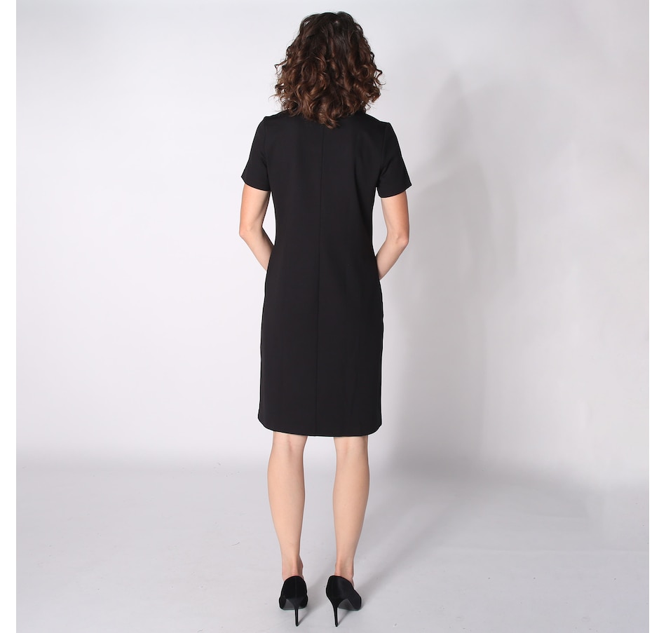 Image 480979_ALTMORE1.jpg, Product 480-979 / Price $44.33, Mr. Max Hollywood Knit 1/4 Zip Short Sleeve Dress from Mr. Max on TSC.ca's Fashion department