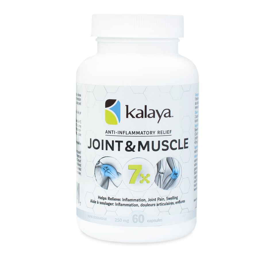 Image 481078.jpg, Product 481-078 / Price $24.50, Kalaya Joint and Muscle Relief 7X Supplement from Kalaya on TSC.ca's Health & Fitness department