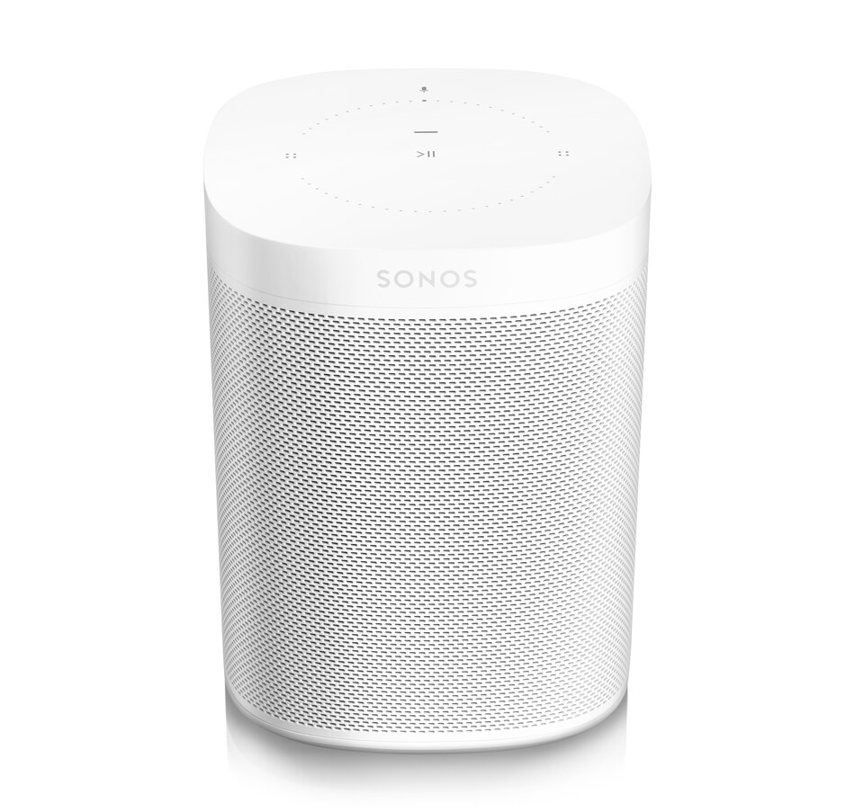 Image 481656_WHT.jpg, Product 481-656 / Price $249.99, Sonos One Voice Controlled Smart Speaker with Amazon Alexa Built In from Sonos on TSC.ca's Electronics department