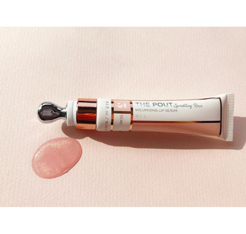 Image 481875_ALTMORE2.jpg, Product 481-875 / Price $49.00, BeautyBio The Pout Sparkling Rosé Volumizing Lip Serum from BEAUTYBIO on TSC.ca's Beauty department