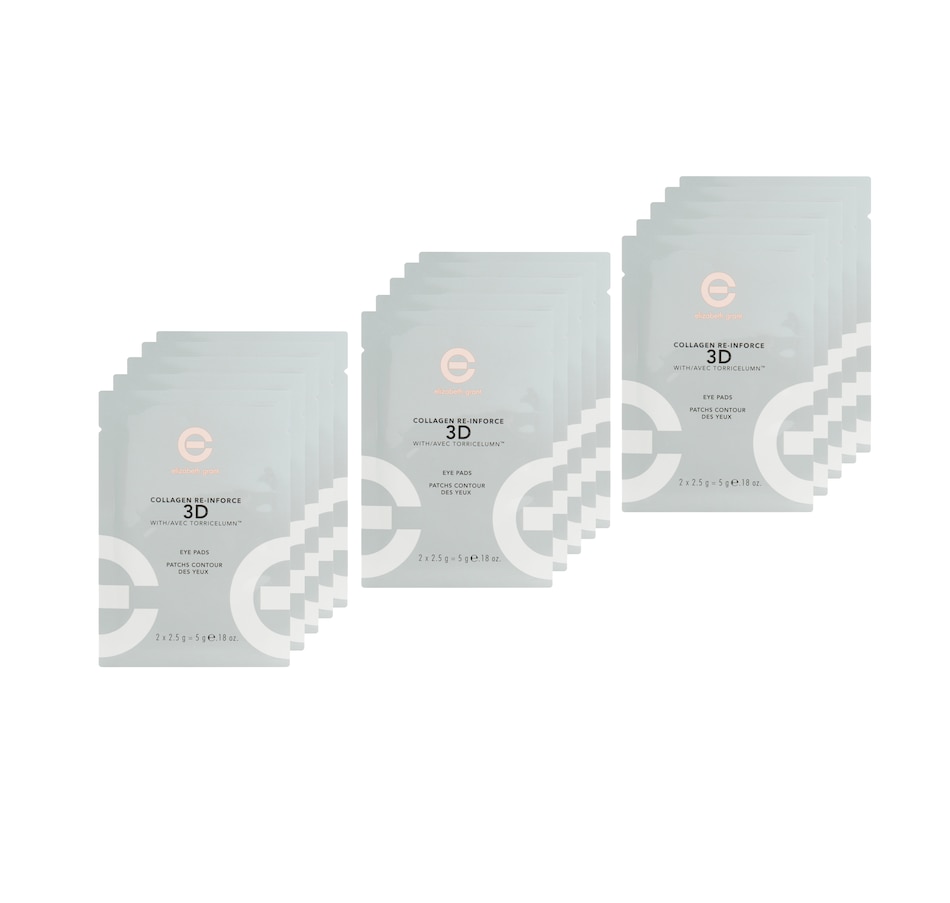 Image 481891.jpg, Product 481-891 / Price $39.99, Elizabeth Grant Collagen Re-Inforce 3D Eye Pad 6-Pack Trio from Elizabeth Grant on TSC.ca's Beauty department