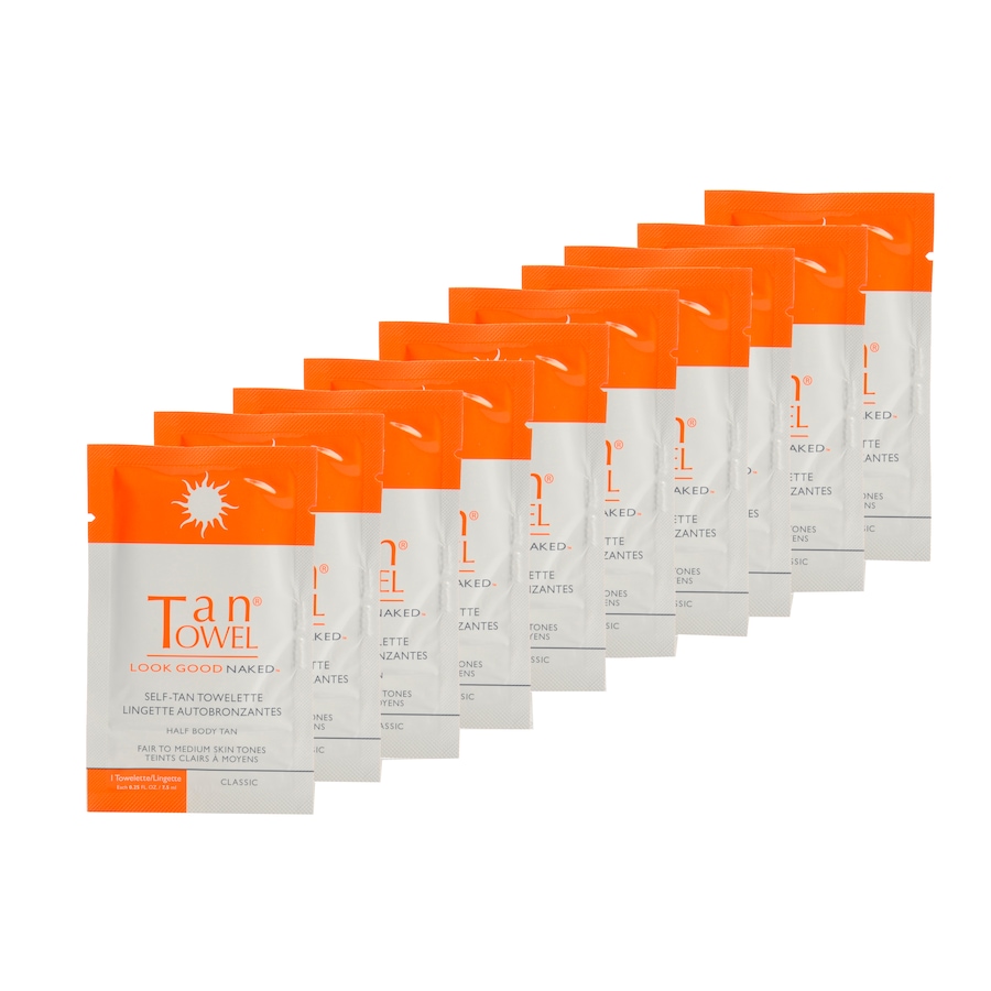 Image 482028_CLA.jpg, Product 482-028 / Price $50.00, TanTowel Half Body Classic Self-Tan Towelettes from TanTowel on TSC.ca's Beauty department