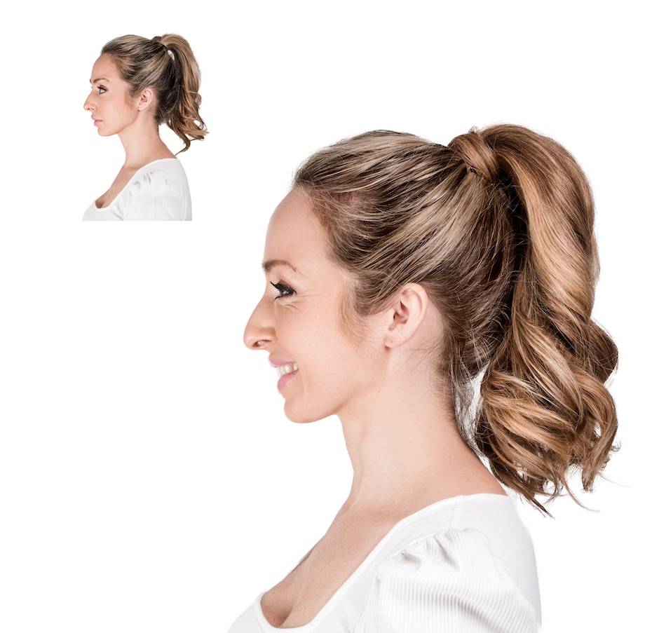 Image 482112_ALTMORE3.jpg, Product 482-112 / Price $120.00, Locks & Mane 14" Clip-In Ponytail from Locks & Mane Hair Care on TSC.ca's Beauty department