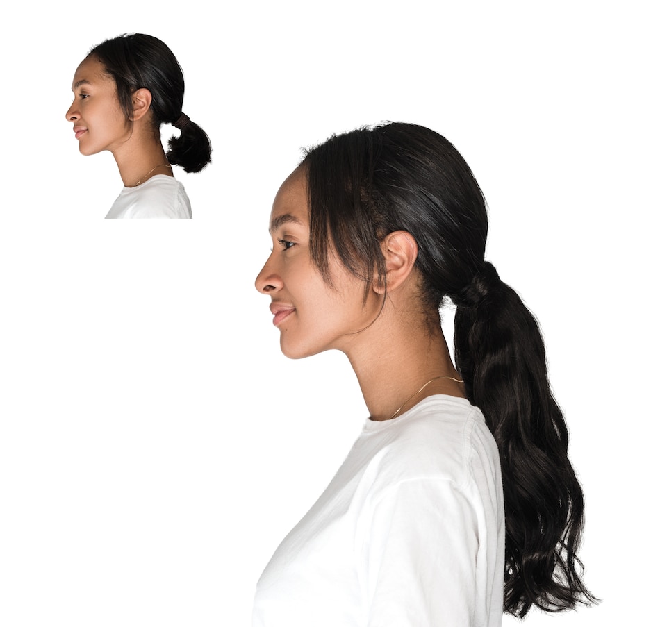 Image 482112_ALTMORE6.jpg, Product 482-112 / Price $120.00, Locks & Mane 14" Clip-In Ponytail from Locks & Mane Hair Care on TSC.ca's Beauty department