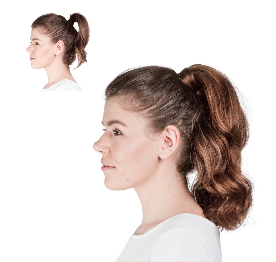 Image 482112_ALTMORE7.jpg, Product 482-112 / Price $120.00, Locks & Mane 14" Clip-In Ponytail from Locks & Mane Hair Care on TSC.ca's Beauty department