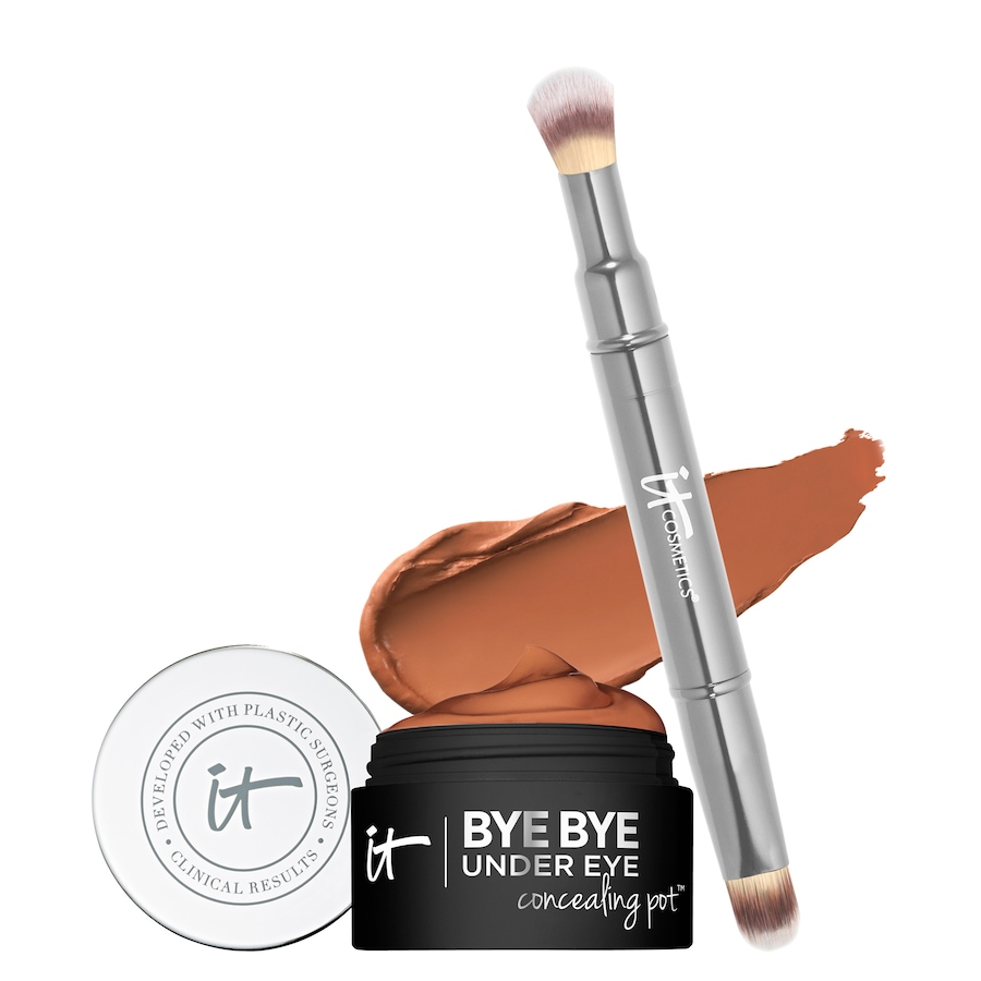 Image 482327_WRNDP.jpg, Product 482-327 / Price $55.00, IT Cosmetics Bye Bye Under Eye Concealing Pot with Brush from IT Cosmetics on TSC.ca's Beauty department