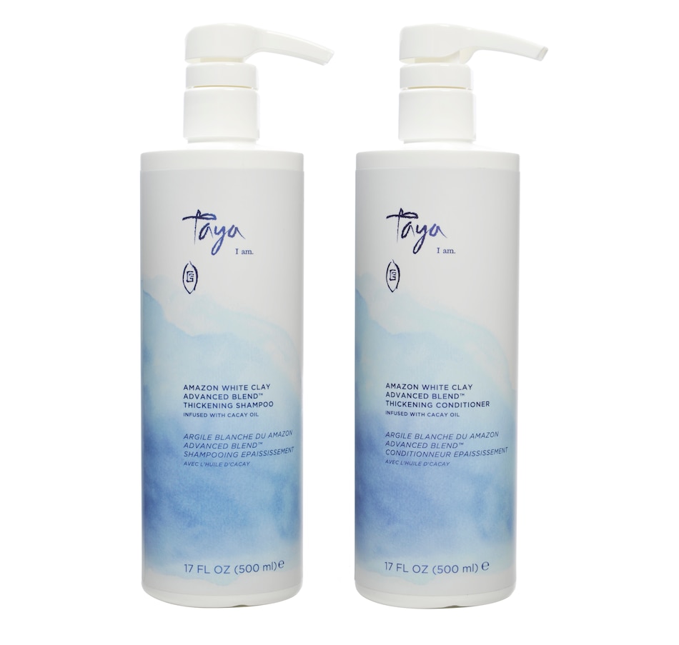 Image 482340.jpg, Product 482-340 / Price $49.00, Taya Amazon White Clay Thickening Shampoo & Conditioner Super Size Duo from TAYA Beauty on TSC.ca's Beauty department
