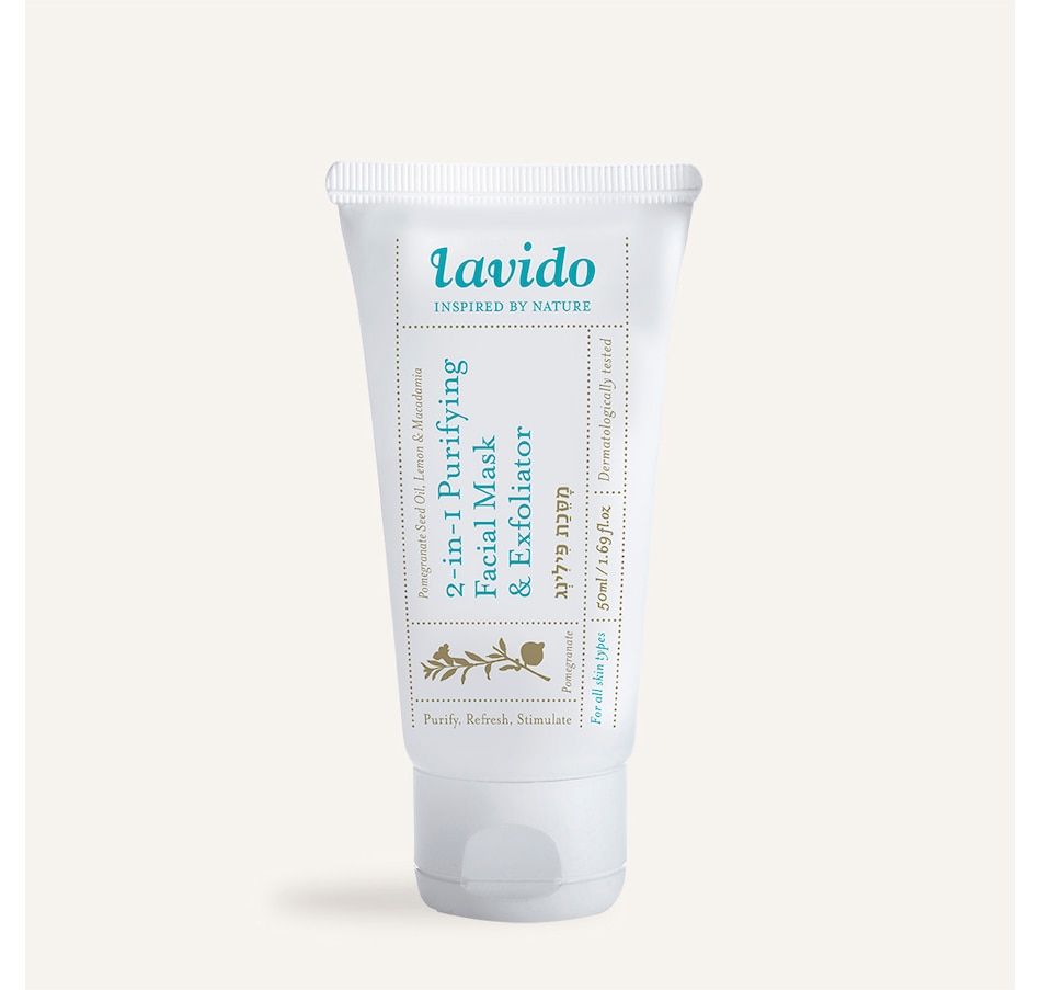 Image 482599_ALTMORE3.jpg, Product 482-599 / Price $48.00, Lavido 2-in-1 Purifying Facial Mask & Exfoliator from Lavido on TSC.ca's Beauty department
