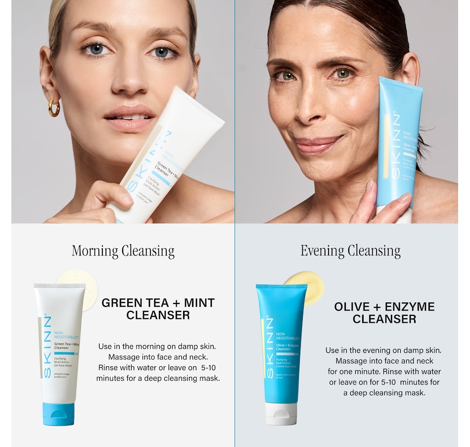 Image 482639_ALTMORE4.jpg, Product 482-639 / Price $49.99, SKINN Non-Negotiables Cleansing Duo from SKINN on TSC.ca's Beauty department