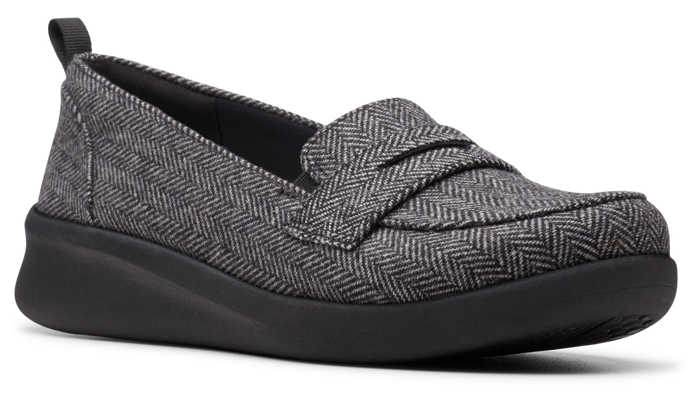 clarks slip on womens shoes