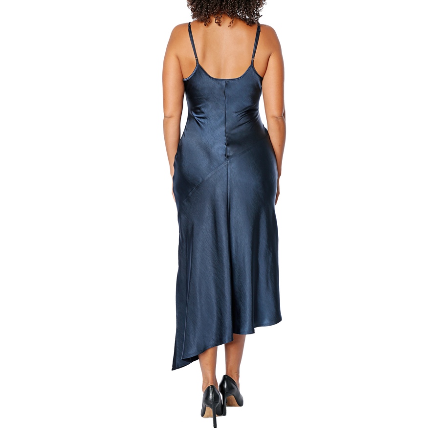 Image 482941_ALTMORE3.jpg, Product 482-941 / Price $89.33, Tracy Moore Designed by Freda's Asymmetric Satin Slipdress from Tracy Moore Designed by Freda's on TSC.ca's Fashion department