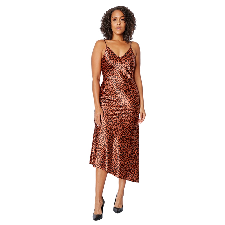 Image 482941_COLPD.jpg, Product 482-941 / Price $89.33, Tracy Moore Designed by Freda's Asymmetric Satin Slipdress from Tracy Moore Designed by Freda's on TSC.ca's Fashion department