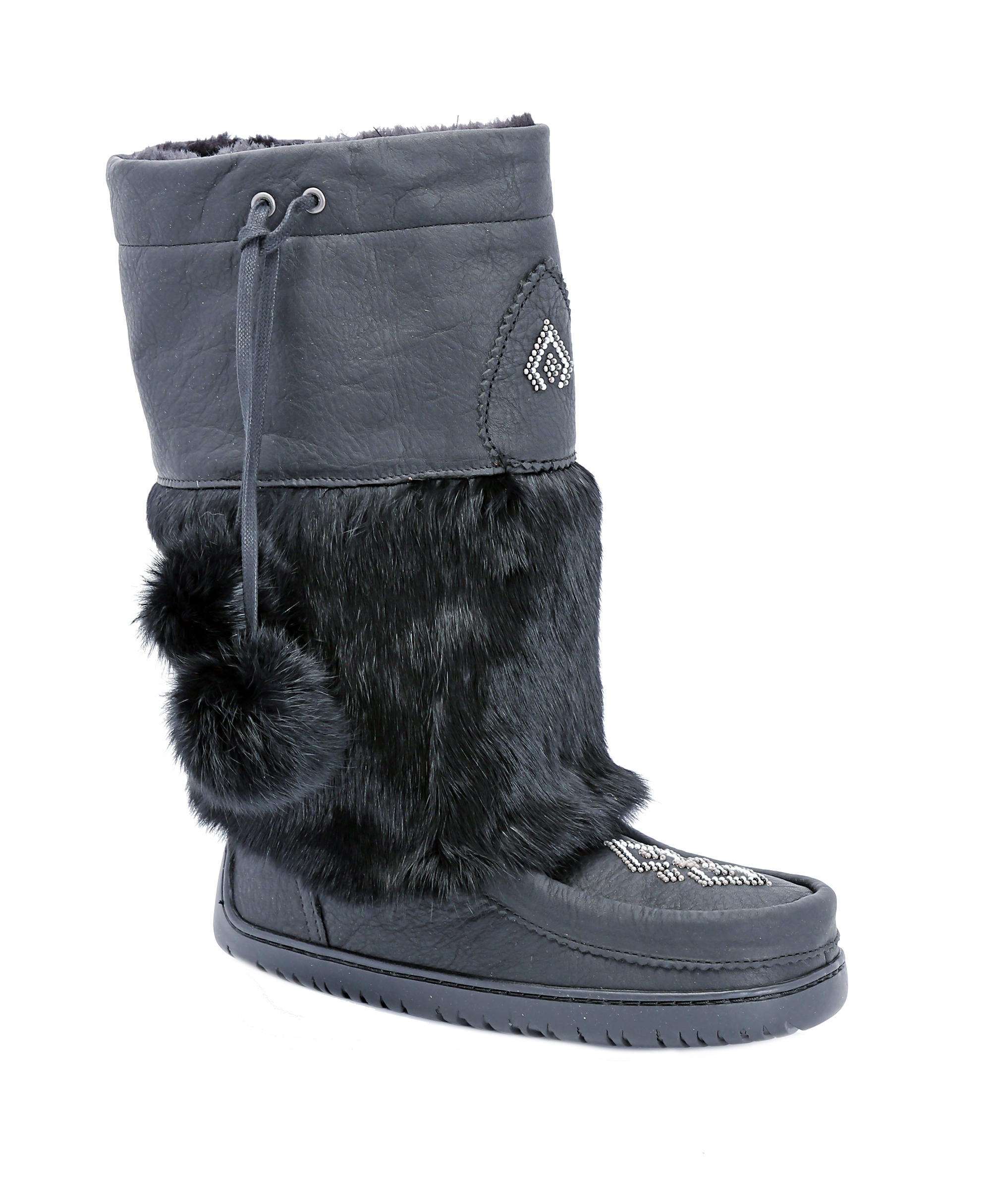 manitobah mukluks snowy owl