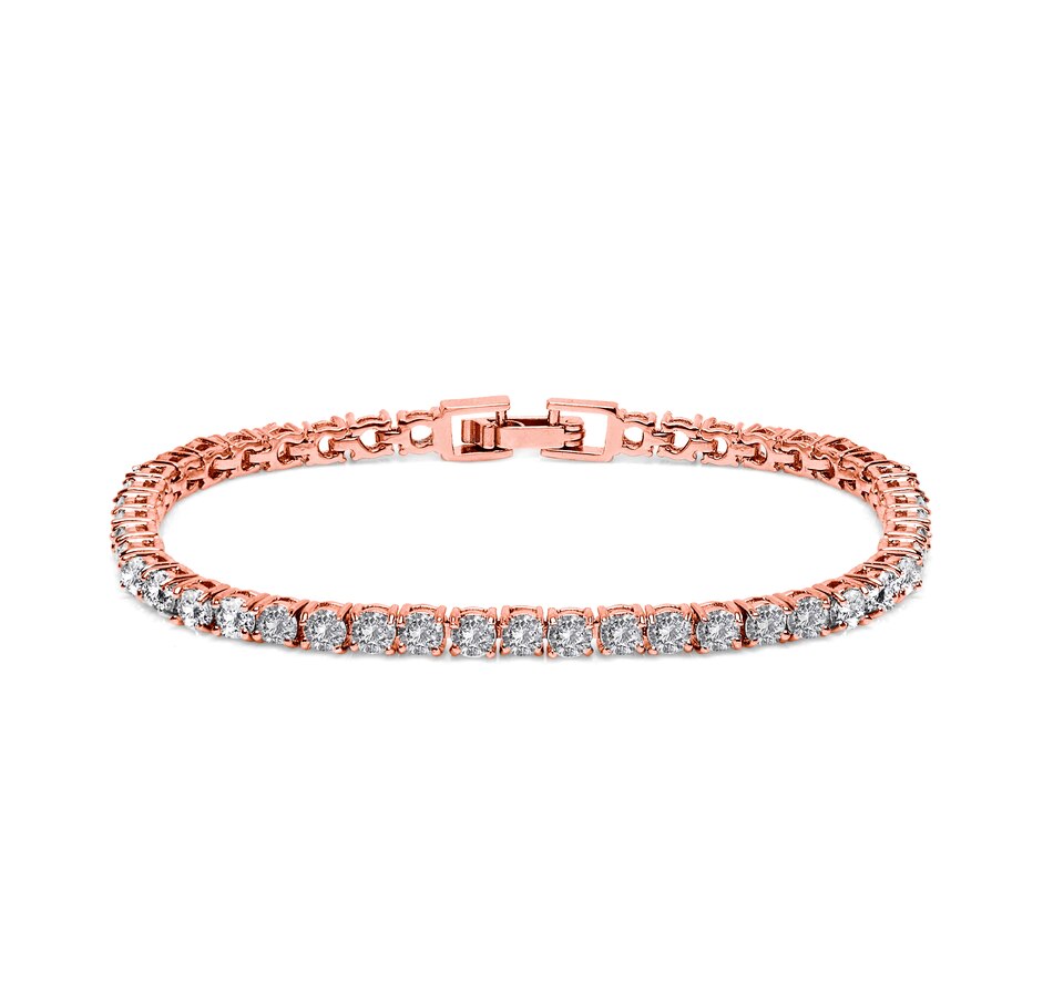 Image 483121_RGP.jpg, Product 483-121 / Price $49.33, Aura Jewellery Plated Tennis Bracelet with Crystals on TSC.ca's Jewellery department