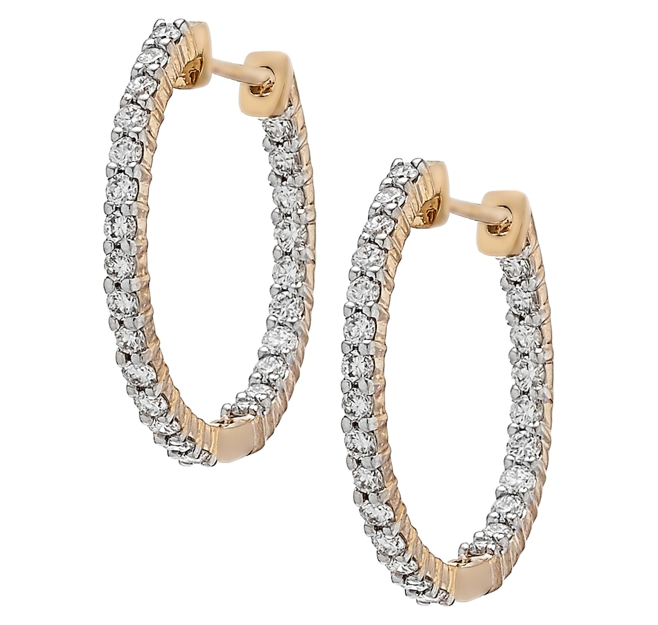 Jewellery - Earrings - Inspire Diamonds 14K Gold Lab Grown Diamond ...