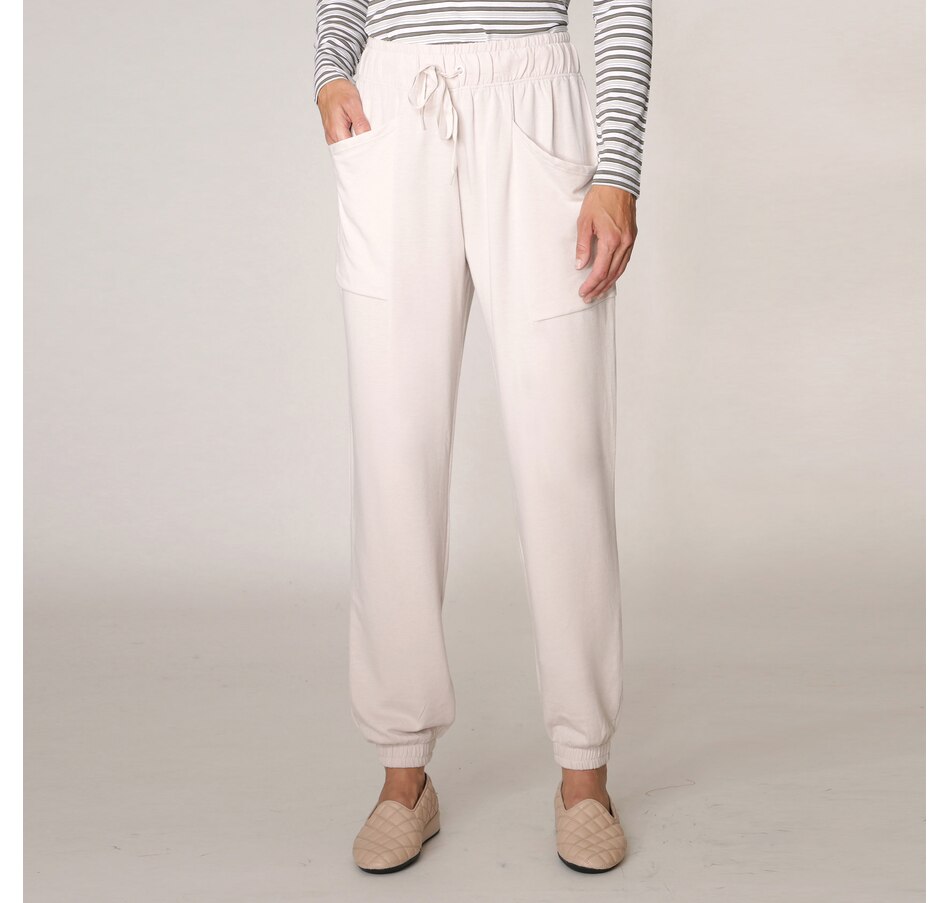 Clothing & Shoes Bottoms Pants Cuddl Duds Petite Length Jogger