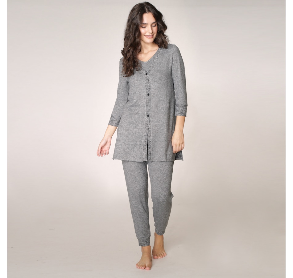 Cuddl Duds 3-Piece Sweater Knit Lounge Set