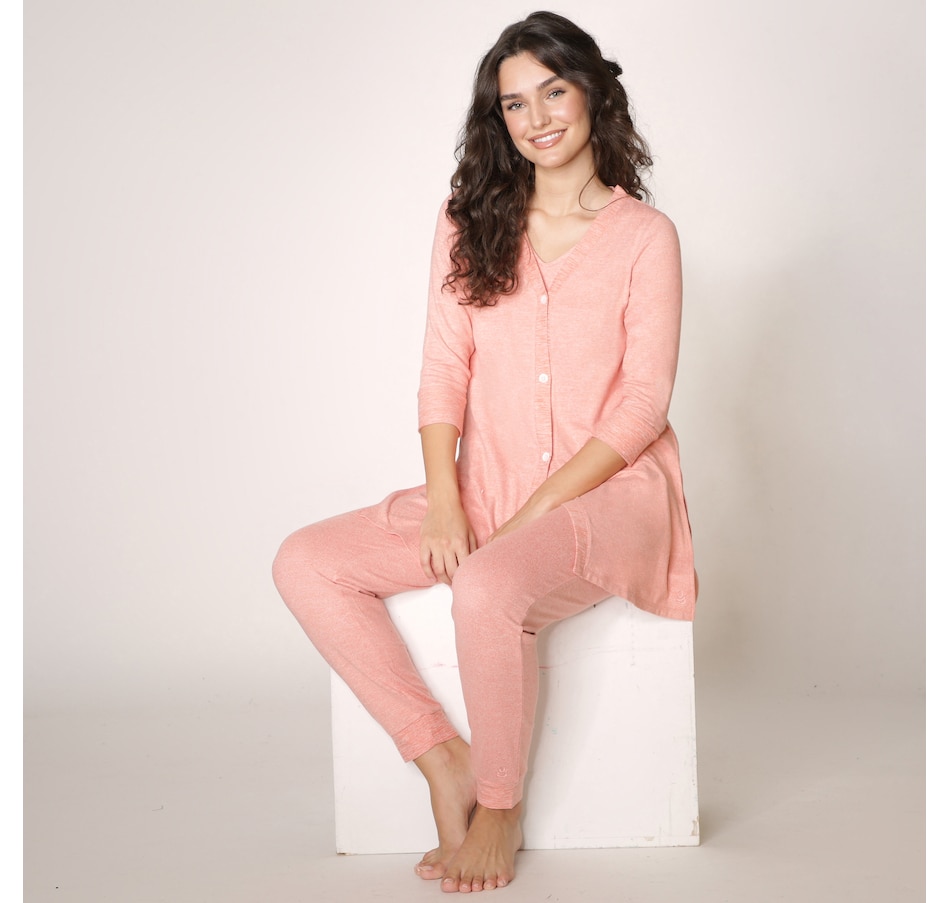 Cuddl Duds Luxe Sweater Knit 3-Piece Lounge Set