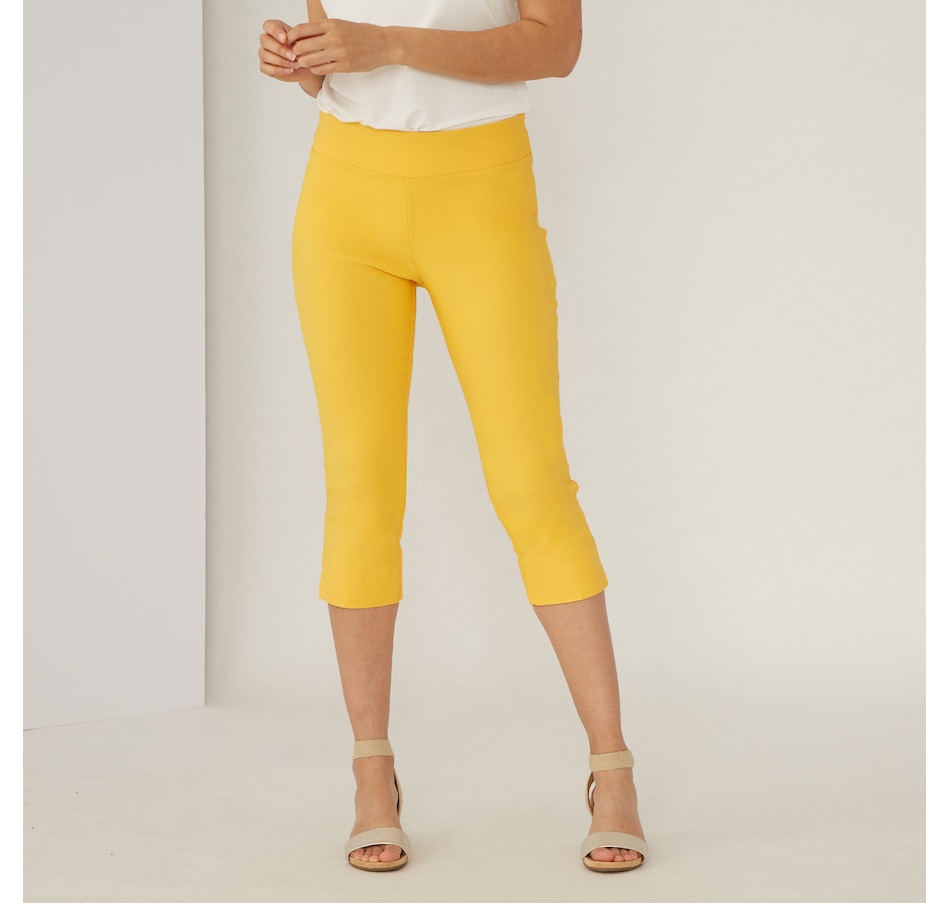 Clothing & Shoes - Bottoms - Pants - Mr. Max Modern Stretch Capri With Hem  Detail - Online Shopping for Canadians