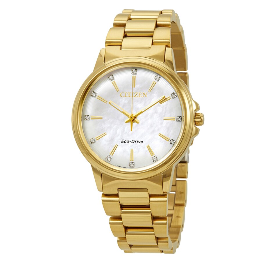 Jewellery - Watches - Gold Tone Watches - Citizen Ladies Eco-Drive ...