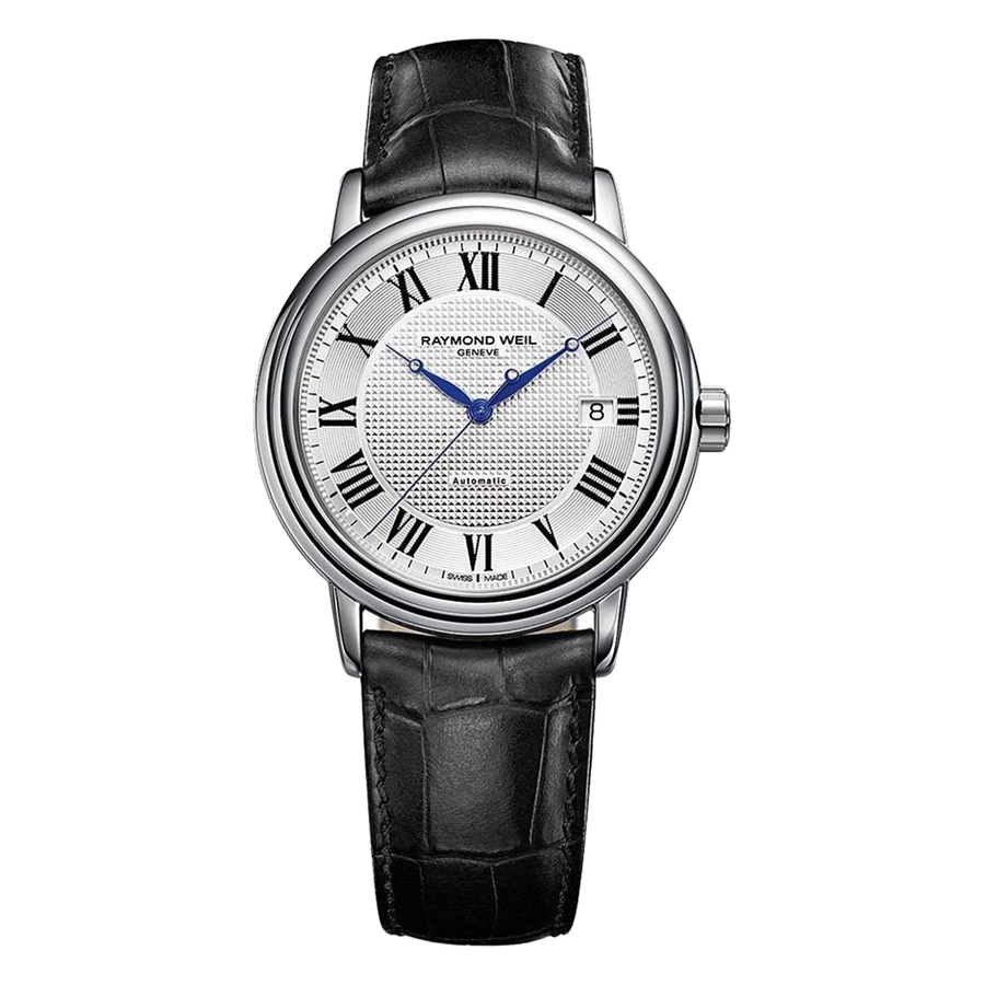 Image 483705.jpg, Product 483-705 / Price $999.33, Raymond Weil Maestro Silver Dial Roman Numeral Men's Watch from Raymond Weil on TSC.ca's Jewellery department