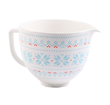 KitchenAid® 5 Quart Holiday Sweater Ceramic Bowl (KSM2CB5PHO) 