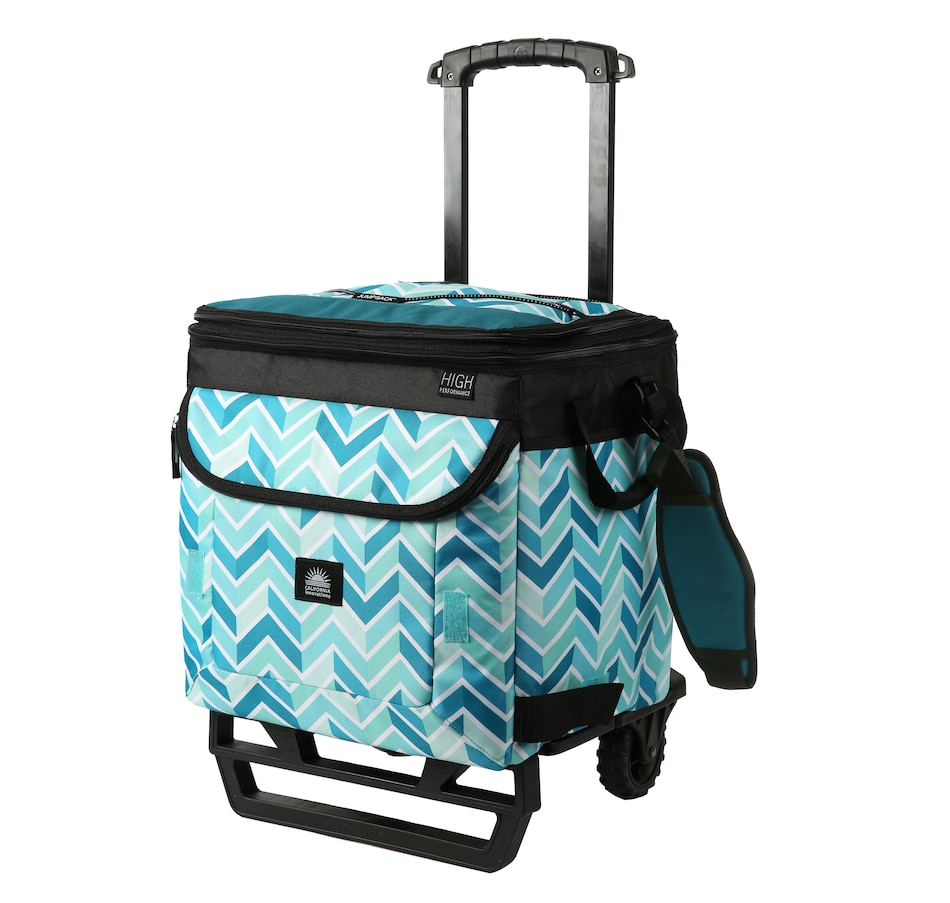 Image 483797_TLE.jpg, Product 483-797 / Price $39.88, California Innovations 58-Can Rolling Cooler with JumpSack and All-Terrain Cart from California Innovations on TSC.ca's Home & Garden department