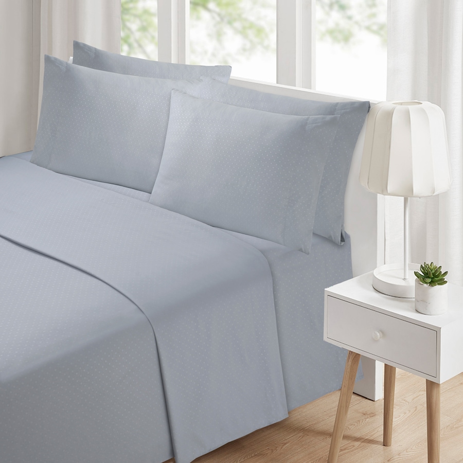Image 483922_GRY.jpg, Product 483-922 / Price $24.33, St. Clair Swiss Dot 6-Piece Sheet Set from St. Clair Bedding on TSC.ca's Home & Garden department