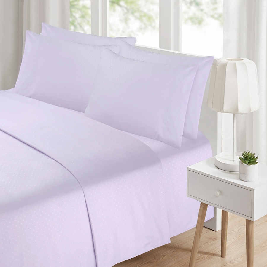 Image 483922_LAV.jpg, Product 483-922 / Price $24.33, St. Clair Swiss Dot 6-Piece Sheet Set from St. Clair Bedding on TSC.ca's Home & Garden department