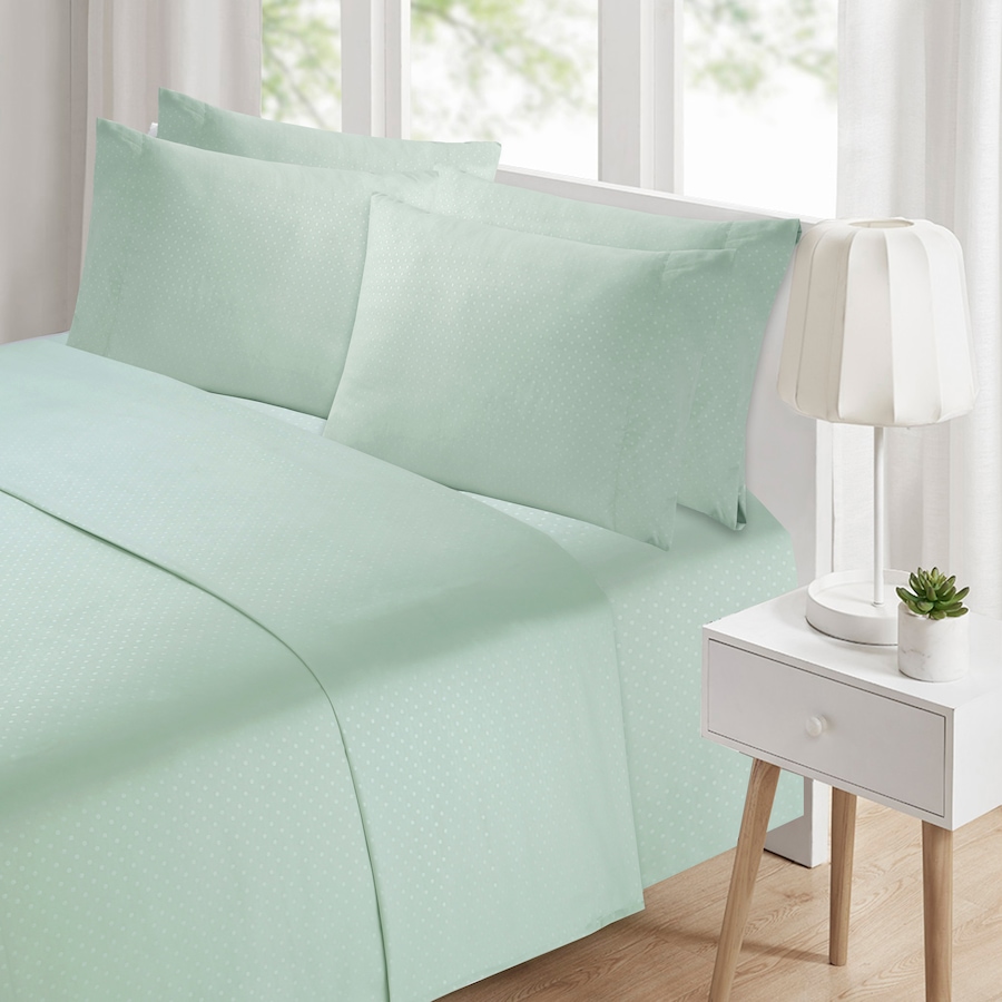 Image 483922_SAG.jpg, Product 483-922 / Price $24.33, St. Clair Swiss Dot 6-Piece Sheet Set from St. Clair Bedding on TSC.ca's Home & Garden department