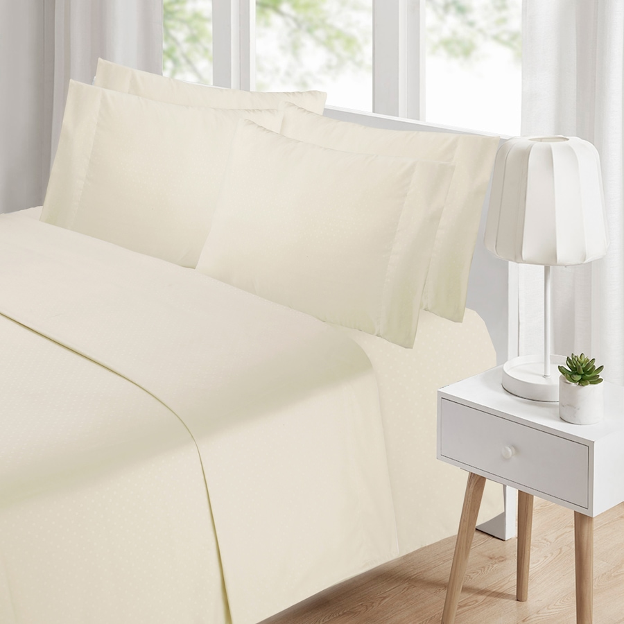 Image 483922_SAN.jpg, Product 483-922 / Price $24.33, St. Clair Swiss Dot 6-Piece Sheet Set from St. Clair Bedding on TSC.ca's Home & Garden department