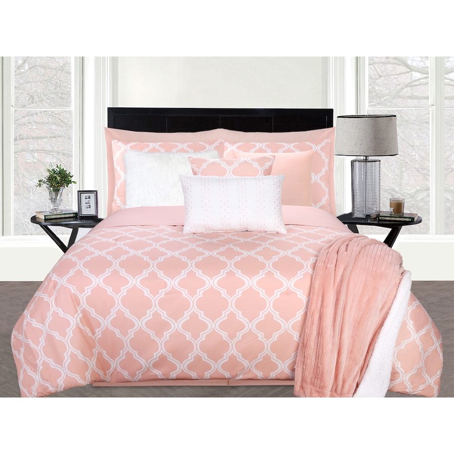 Image 483923_ALTMORE1.jpg, Product 483-923 / Price $29.33, St. Clair 3-Piece Quatrefoil Print Reversible Comforter Set from St. Clair Bedding on TSC.ca's Home & Garden department