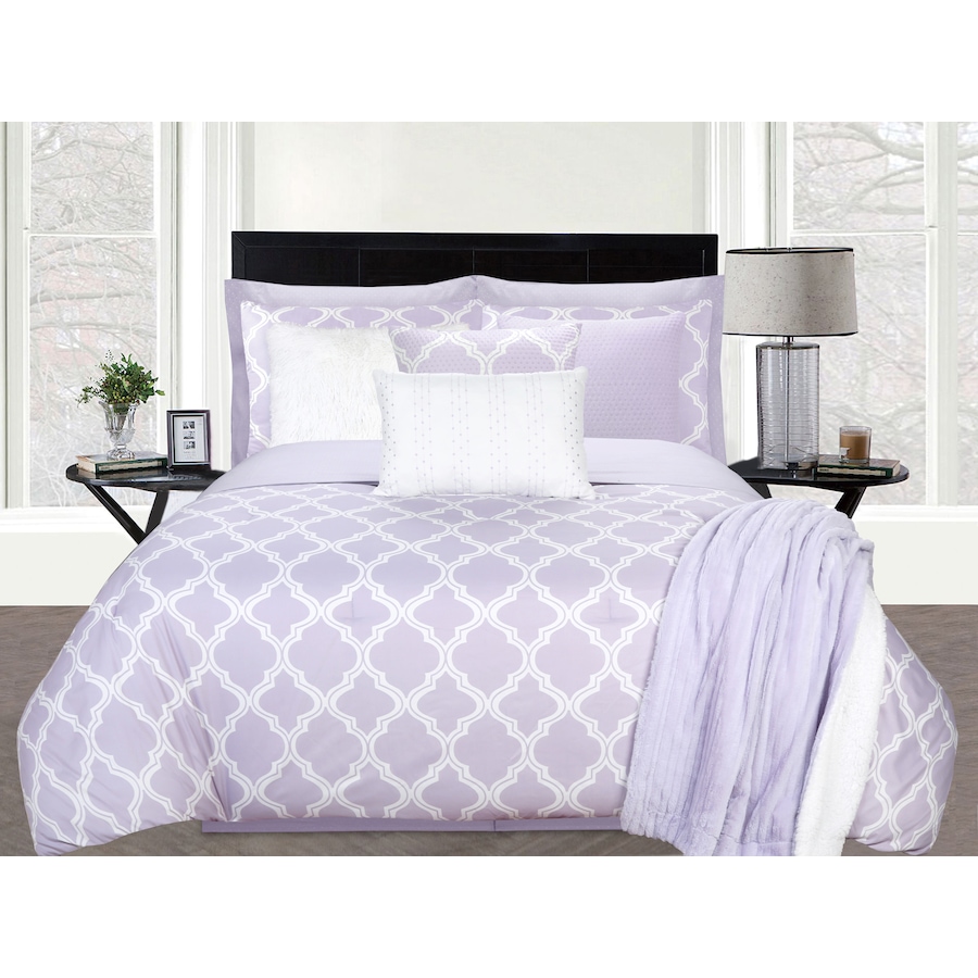 Image 483923_ALTMORE2.jpg, Product 483-923 / Price $29.33, St. Clair 3-Piece Quatrefoil Print Reversible Comforter Set from St. Clair Bedding on TSC.ca's Home & Garden department