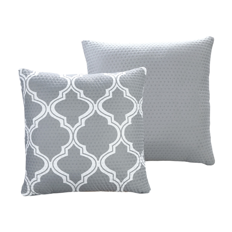 Image 483925_GRY.jpg, Product 483-925 / Price $17.33, St. Clair 18" x 18" Reversible Décor Cushions (2-Pack) from St. Clair Bedding on TSC.ca's Home & Garden department