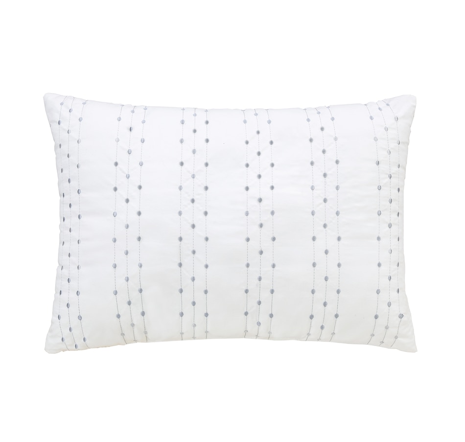 Image 483926_GRY.jpg, Product 483-926 / Price $14.33, St. Clair Embroidered Decorative Pillow 14" x 20" from St. Clair Bedding on TSC.ca's Home & Garden department