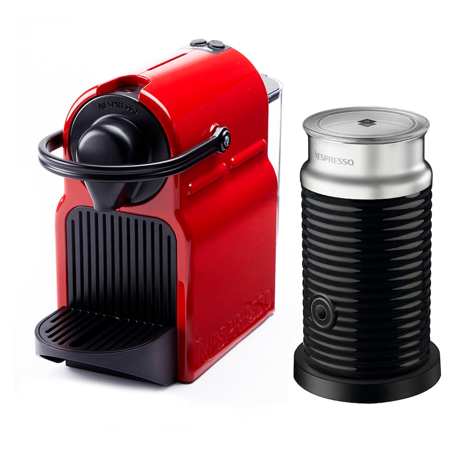 Image 483955_RED.jpg, Product 483-955 / Price $279.00, Nespresso Inissia Espresso Machine Bundle from Nespresso on TSC.ca's Kitchen department