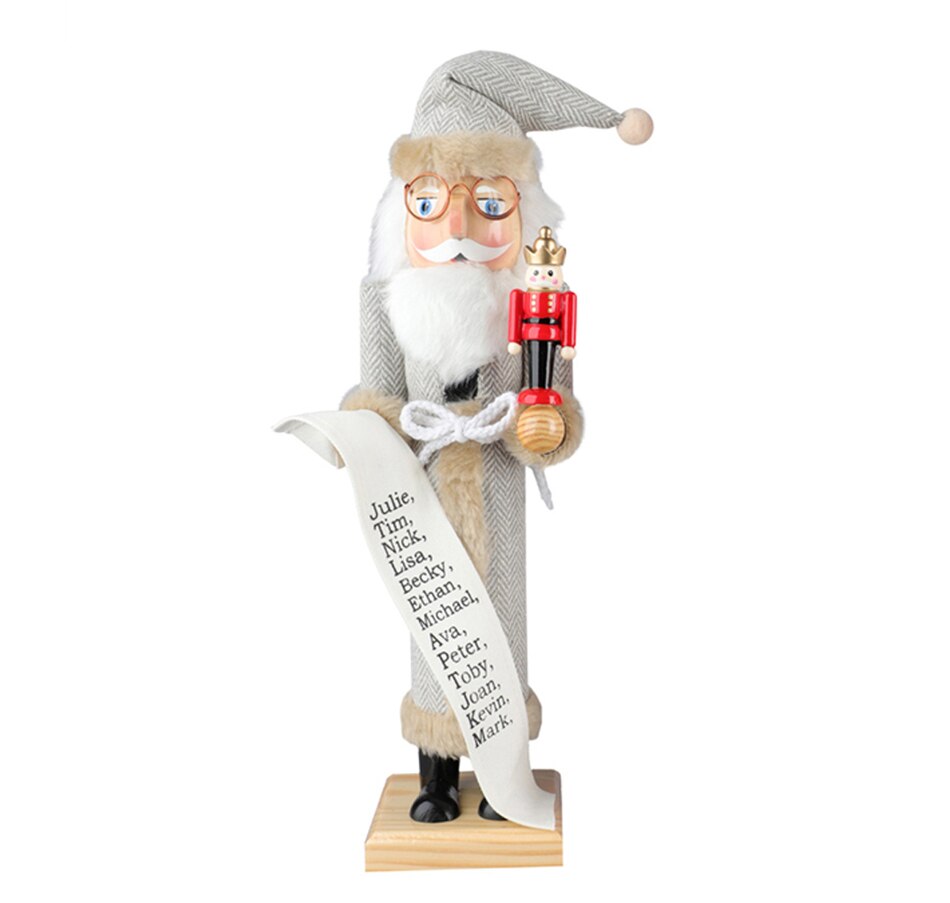 Image 484021_LIST.jpg, Product 484-021 / Price $29.99, Holiday Memories Wood Nutcracker from Holiday Memories on TSC.ca's Home & Garden department